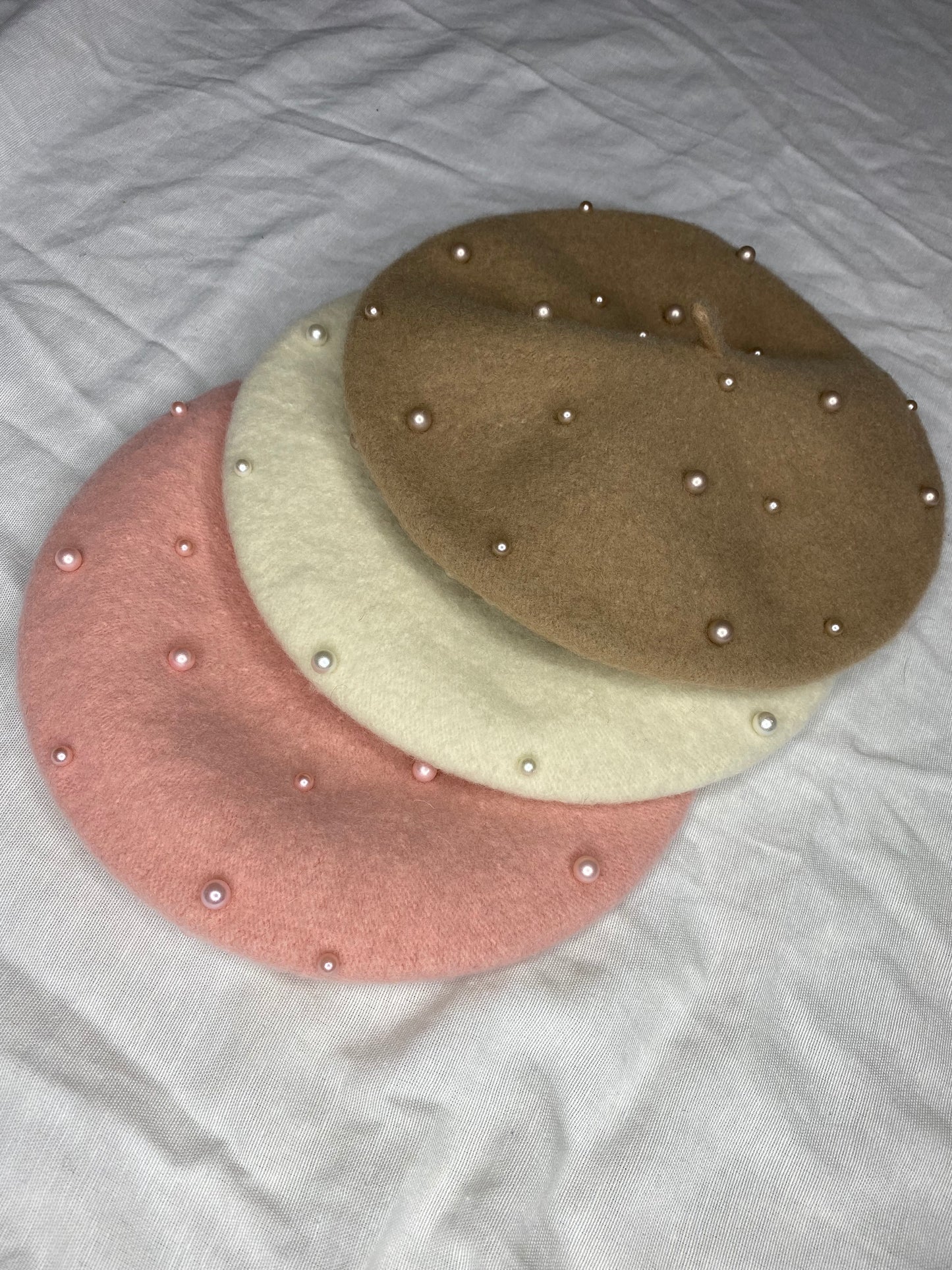 Pearl Beanie Hats